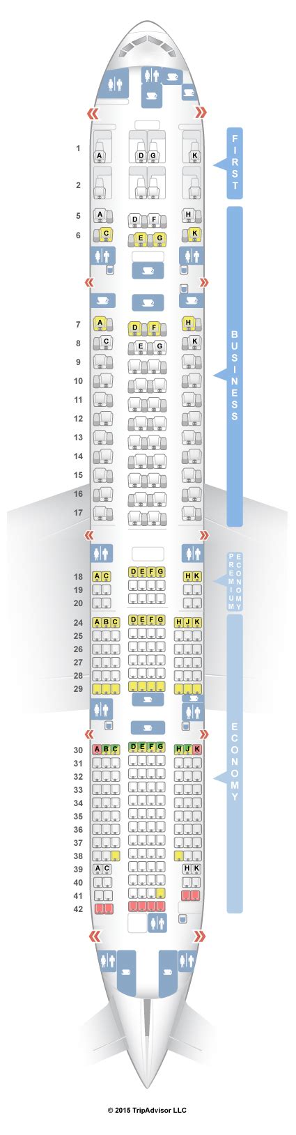 boeing 777-300er seat guru|Seat Map .